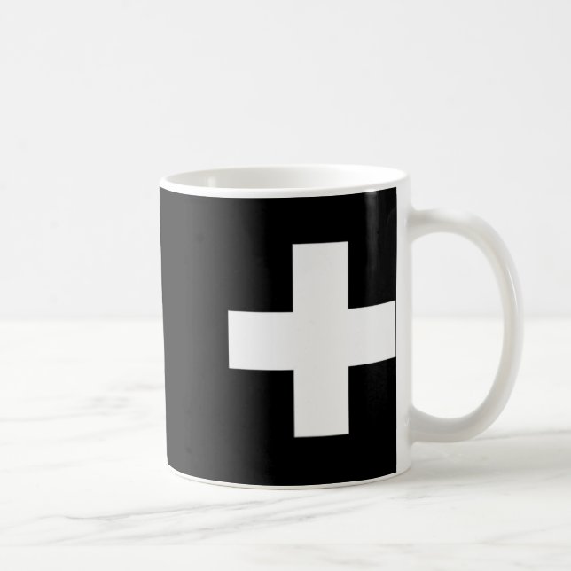 Mug Drapeau Suisse Suisse Croix Randonnée Lucerne Alpe (Droite)