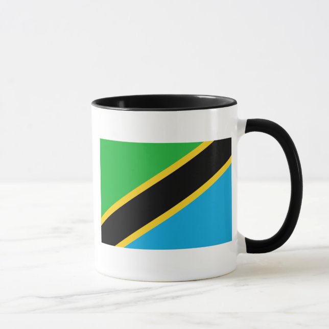 Mug drapeau tanzanien (Droite)