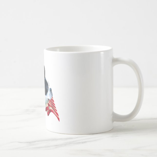 Mug Drapeau Terrier de Boston (Droite)