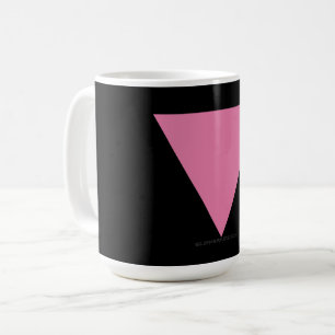 Mug Drapeau triangle rose de SlipperyJoe drapeau rose 