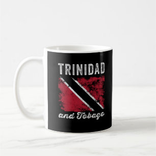 Mug Drapeau trinidadien en détresse