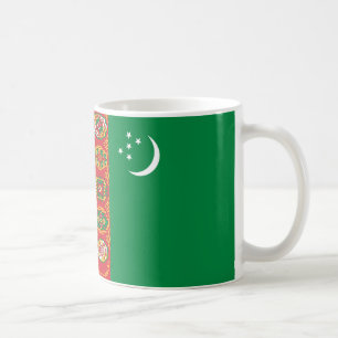 Mug Drapeau turkmène en céramique Musique