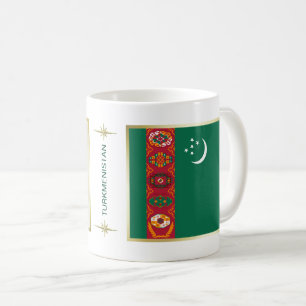 Mug Drapeau Turkménistan + Plan Musique