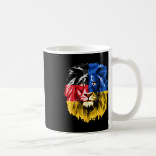 Mug Drapeau Ukraine Allemagne Lion Deutschland Ukraini