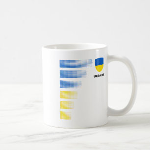 Mug Drapeau Ukraine Emblème Patriotique Ukraine Fierté