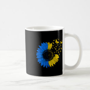 Mug Drapeau Ukraine Tournesol Drapeau Vintage Ukrainie