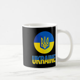 Mug Drapeau ukrainien avec blason Ukraine 1