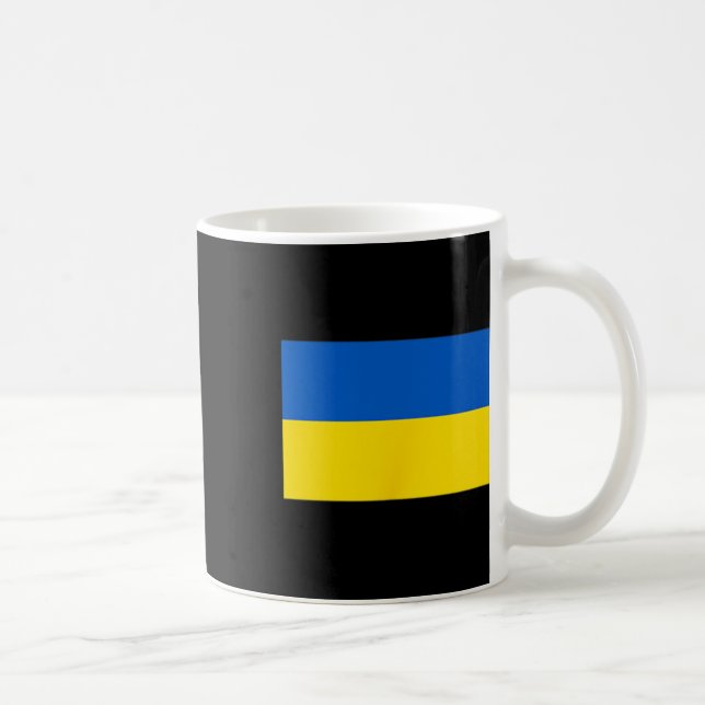 Mug Drapeau ukrainien d'Ukraine 1  (Droite)