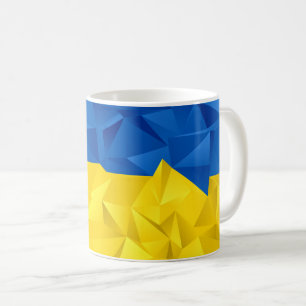 Mug Drapeau ukrainien texturé