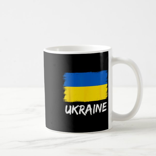 Mug Drapeau ukrainien Ukraine 3  (Droite)