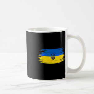 Mug Drapeau ukrainien vintage ukrainien Fierté 12 