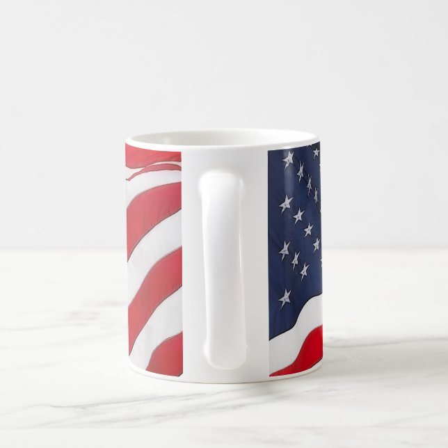 Mug Drapeau USA (Poignée)