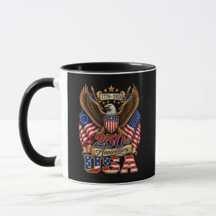 Mug Drapeau USA 250e anniversaire 250 ans d'Amérique