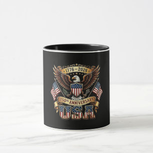 Mug Drapeau USA 250e anniversaire 250 ans d'Amérique