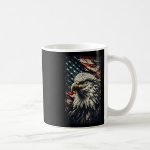Mug Drapeau Usa Ld Aigle Patriotique Rouge Blanc Bleu 