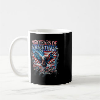 Mug Drapeau Vintage 250 Ans Américain 1776 2026 250ème