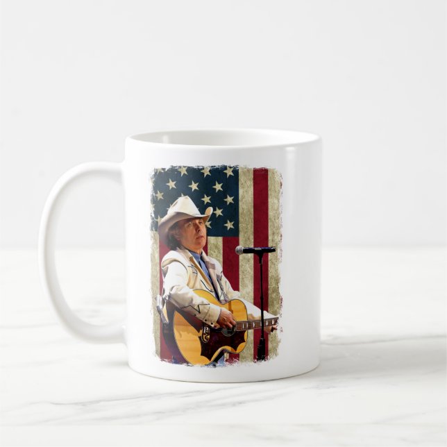 Mug Drapeau vintage américain Dwight Yoakam Legend.png (Gauche)