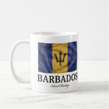 Drapeau Vintage de la Barbade | Patrimoine des Car