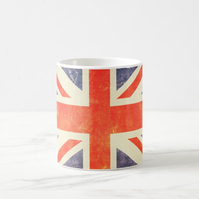 Mug Drapeau vintage d'Union Jack (Centre)