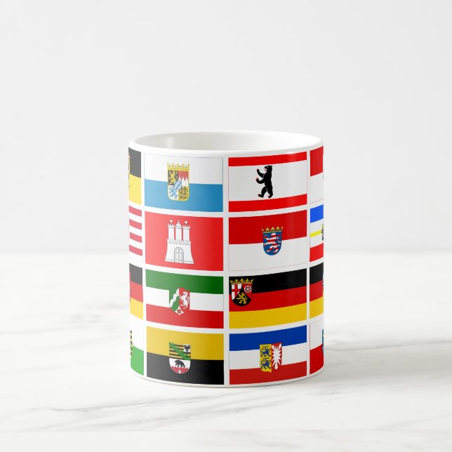 Mug Drapeaux allemands d'état de Laender (Centre)