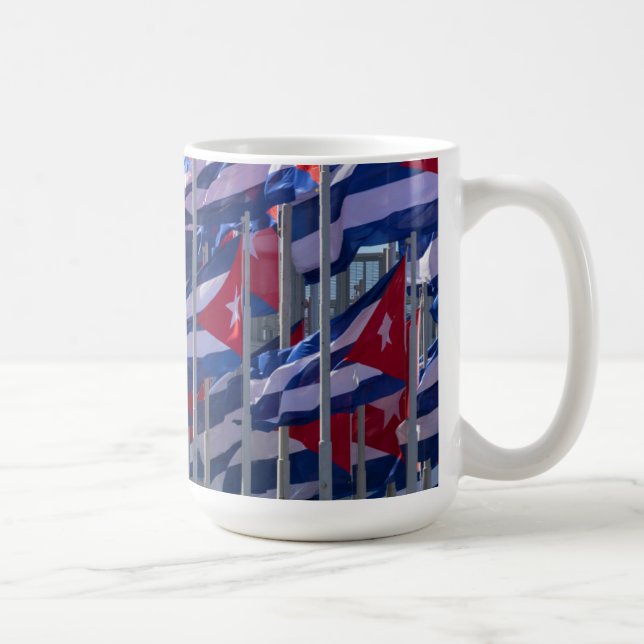 Mug Drapeaux cubains, La Havane, Cuba (Droite)