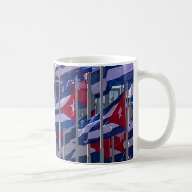 Mug Drapeaux cubains, La Havane, Cuba (Droite)