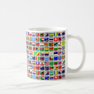 Mug Drapeaux du monde
