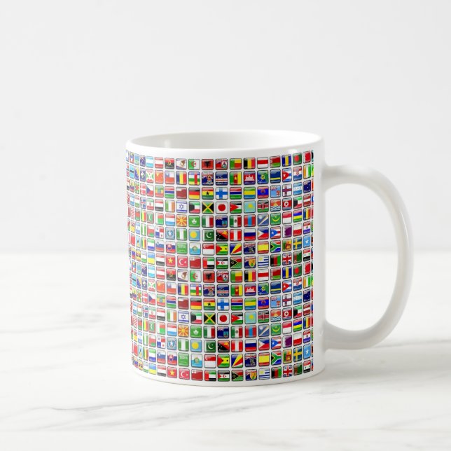 Mug Drapeaux du monde (Droite)