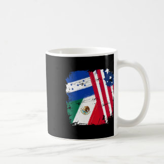 Mug Drapeaux États-Unis Mexique Honduras
