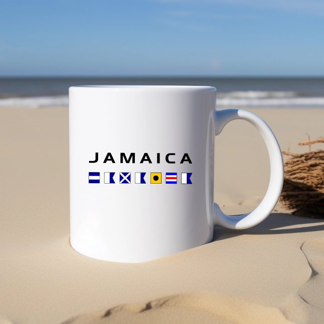 Mug Drapeaux marins de Jamaïque (Créateur téléchargé)