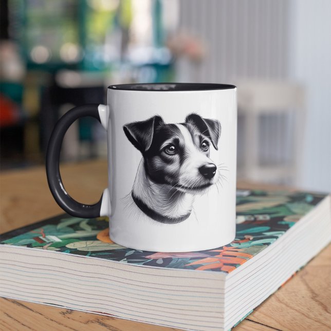 Mug Drawing of Jack Russell Terrier (Créateur téléchargé)