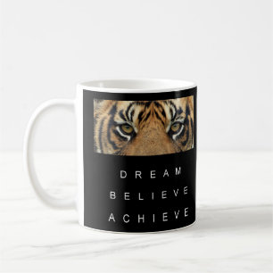 Mug Dream Believe Atteindre Citation Motivationnelle M