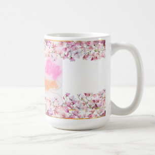Mug Dream Big Brew plus grande florale de café Coupe -