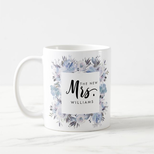 Mug Dream Blue Floral MARIAGE LE NOUVEAU MRS Typograph (Gauche)