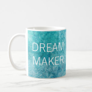 Mug Dream Maker Trendy Dire Blue Grunge