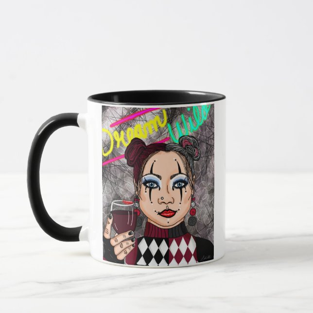 Mug Dream Wild Goth Girl (Gauche)