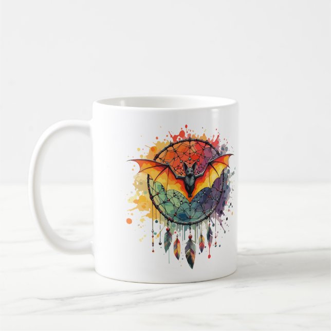Mug Dreamcatcher avec chaume (Gauche)