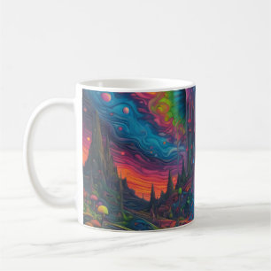 Mug Dreamscape psychédélique