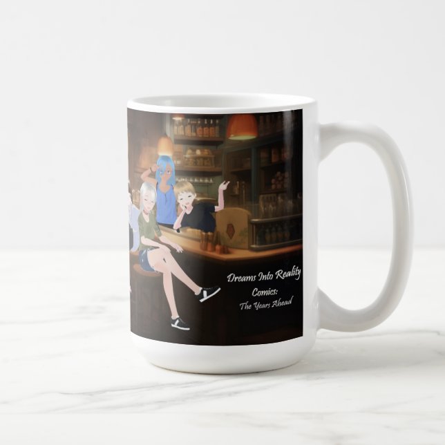 Mug DreamsIntoRealityComics The Bar Cover Art (Droite)