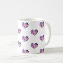 Dreamy Pink Heart Motif -