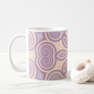 Mug Dreamy Swirls - Pastel Motif psychédélique