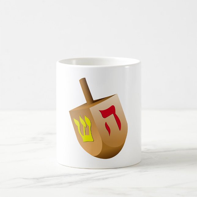 Mug Dreidel (Créateur téléchargé)