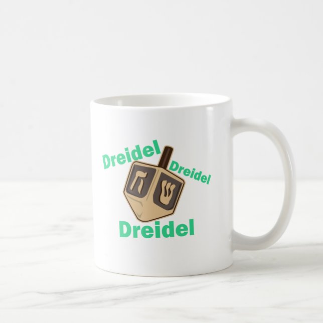 Mug Dreidel Dreidel Dreidel (Droite)