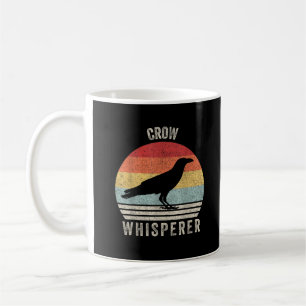 Mug Dresseur de Corbeaux Rétro Amateur d'Oiseaux Drôle