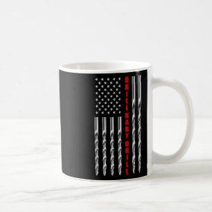Mug Drill Baby Drill American Flag Patriotique Donald