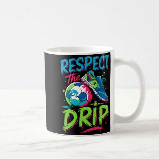Mug Drip de foot qui fait fondre la glace Respectez le (Droite)