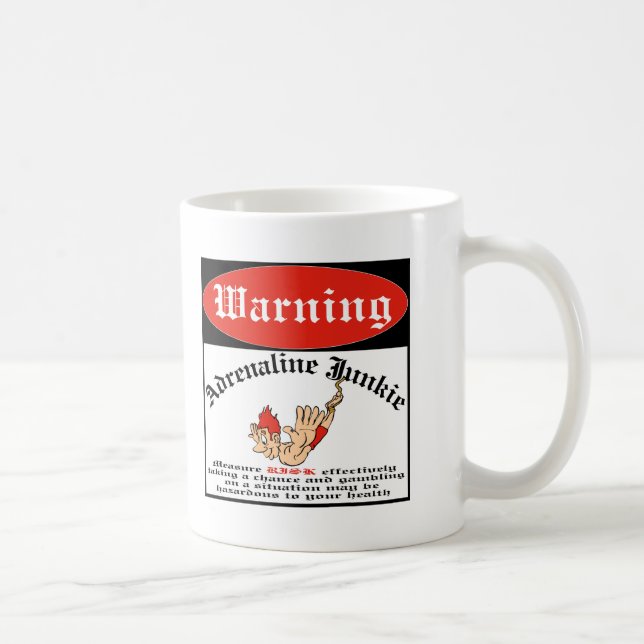 Mug Drogué d'adrénaline de pullover de Bungee (Droite)
