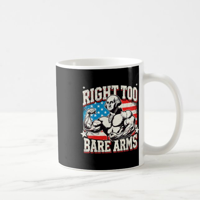 Mug Droit de montrer les bras George Washington cultur (Droite)