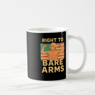 Mug Droit de montrer ses bras T-shirt drôle de gym pou