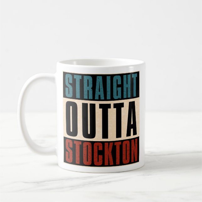 Mug Droit devant Stockton California CA (Gauche)